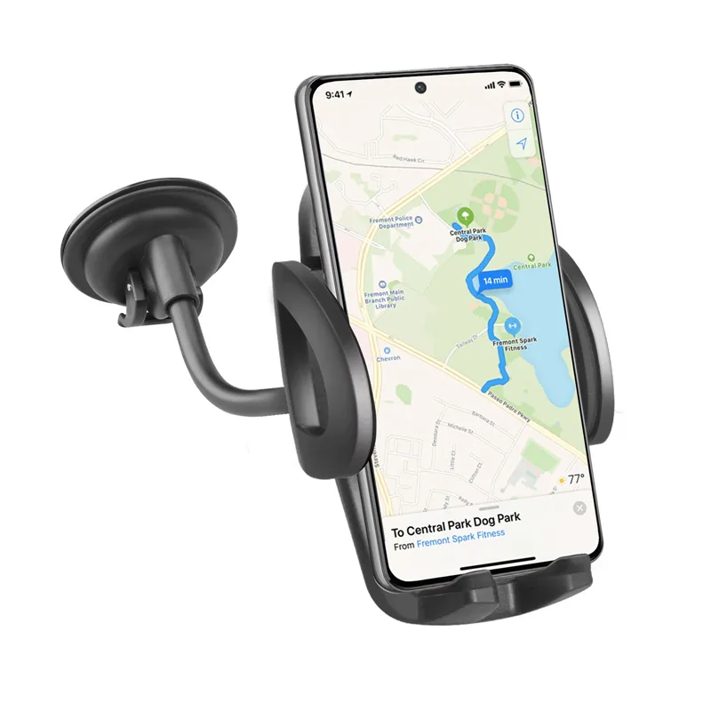 SBS Universel Freeway mobilholder med sugekop - Sort