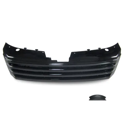 JOM Frontgrill sort uden logo til VW Passat B7, 2010
