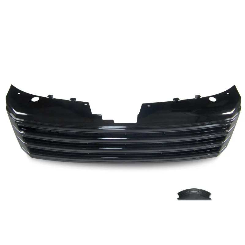 JOM Frontgrill sort uden logo til VW Passat B7, 2010