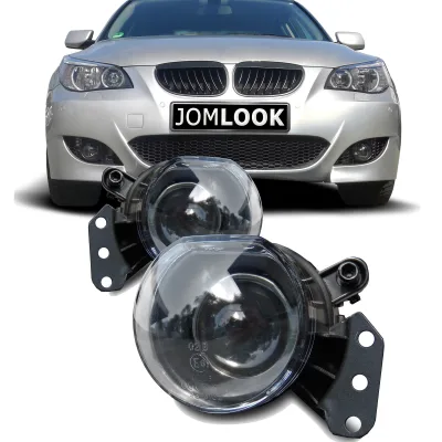 JOM Tågelygte sæt med DE linse til BMW 5 serie E60 Limousine und E61 Touring, årgang 2003-2007