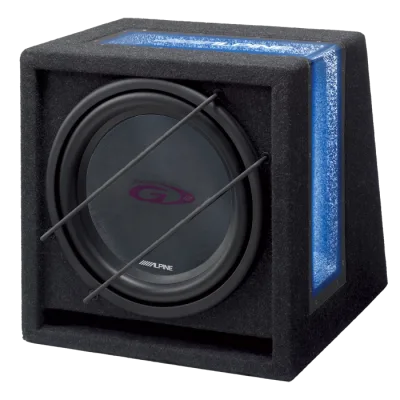 Alpine SBG-844BR 8" Subwoofer i Basreflekskasse