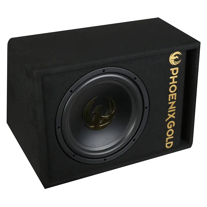 Phoenix Gold 12" aktiv Sub M. kabler & remote