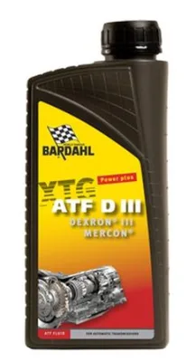 Bardahl Gearolie - Automatgearolie ATF Dexron III 1 ltr