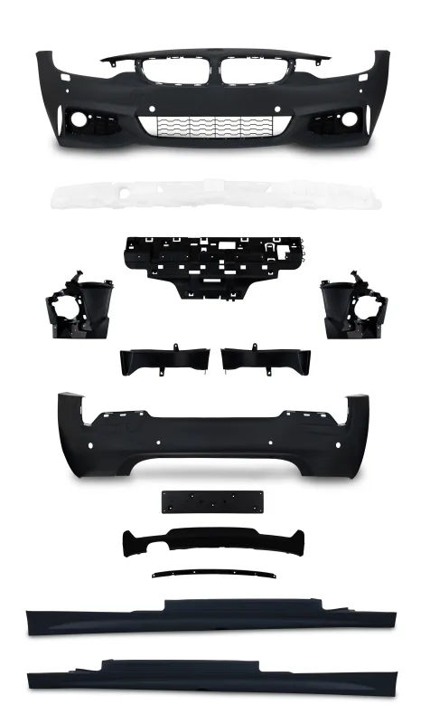 JOM Body kit sports design til BMW 4 serie F32 med PDC huller og HCS, Årgang 10.2013-
