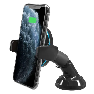 Scosche magicGRIP Double-Pivot Qi trådløs opladning til Bil - sugekop