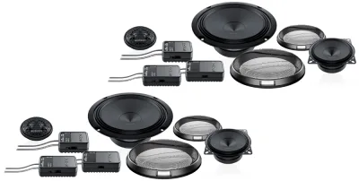 Audison Prima APK 163 3-vejs komponenthøjttalersæt - 165 mm