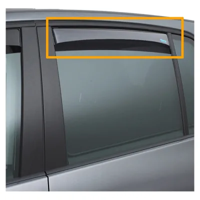 Climair bagvindafviser  Volvo XC60 2017-, 5-dr